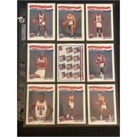 1991 Nba Hoops Dream Team 12 Card Set