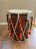 Wooden Dhol 17in Instrument Drum