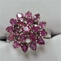 $500 Silver Ruby Ring