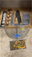 12 x 14“ hangers, organizers, pegboard hooks, and