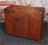 A !9th C. Yellow Pine Country Dry Sink, Vg cond