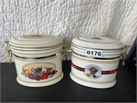 2 Knott's Berry Farm Foods Canisters