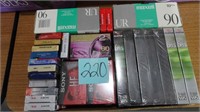 Sony Recording Tapes / FujiFilm VHS Tapes