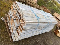 Cedar Shiplap boards160 pcs approx, 1' X 8.5" X10'