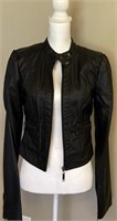 Ladies Faux Leather Jacket - S