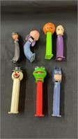 Group of pez dispensers