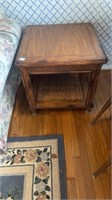 Wooden end table 24”x24”x24”