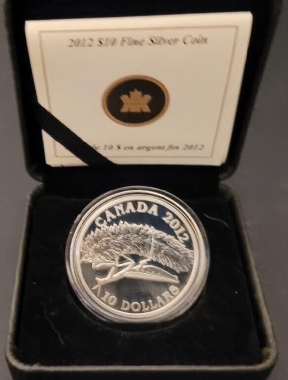Canadian 9999 Silver $10.00 Coin 15.87 Grams