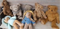 Huge Vintage Teddy Bear Collection - Paddingtons,