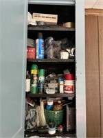 Contents of Entryway Cabinets