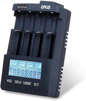 NEW Digital 4 Slots LCD Battery Charger