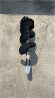 12 INCH  AUGER 48 INCH LONG 2 INCH  ROUND SHAFT