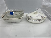 Soup Tureen WS George - Glass Mixing Bowl