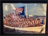 Girls On the “Cyrano" Sailboat Photo