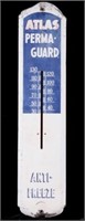 Vintage Atlas Perma-Guard Thermometer Tin Sign