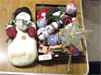 Box of Christmas Decor