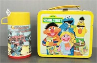 1984 Transformers thermos & 1979 Sesame Street