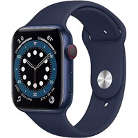 Apple Watch Series 6, 44mm Blue Aluminum Deep