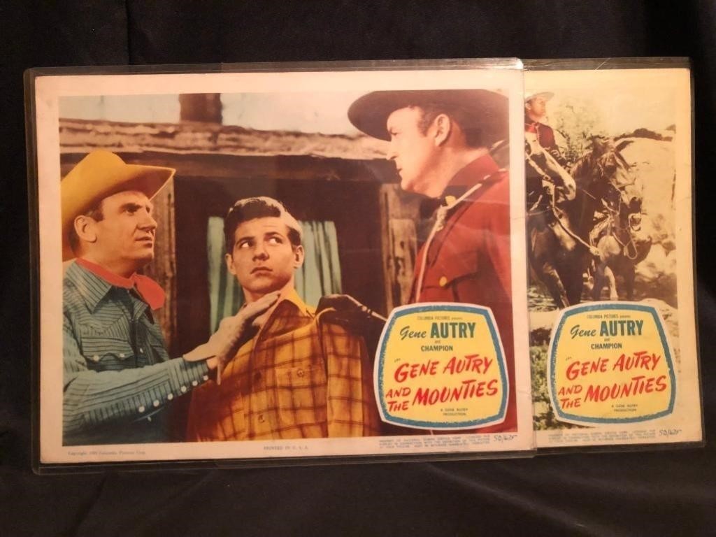 "Gene Autry & the Mounties" Framed Posters