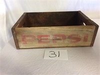 Vintage Pepsi Wooden Crate