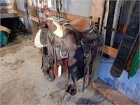 Medium Size Horse - Roping Saddle