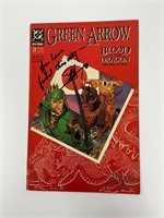 Autograph COA Green Arrow #24 Comics