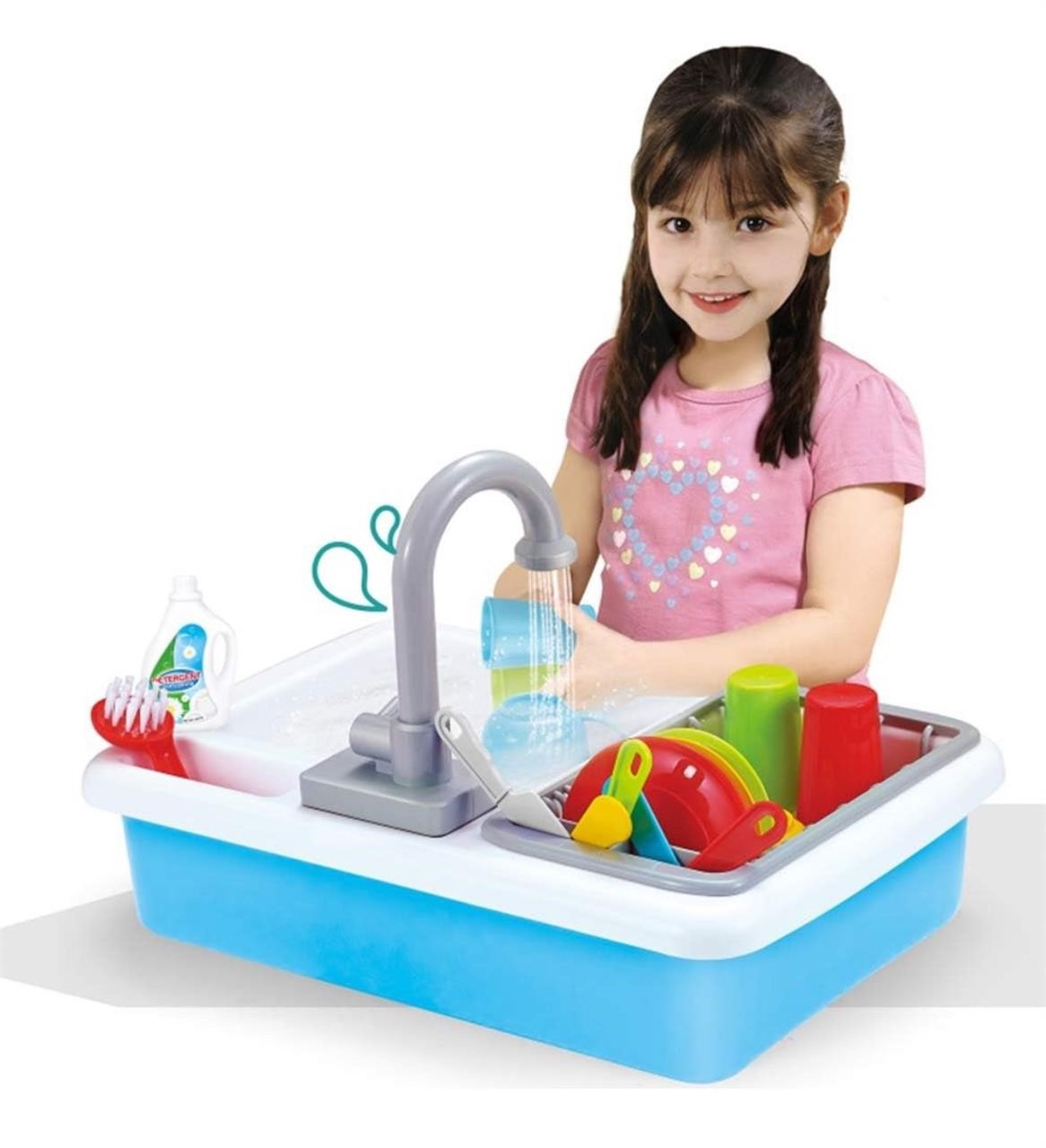 SLIGHTLY USED Play Kitchen Sink