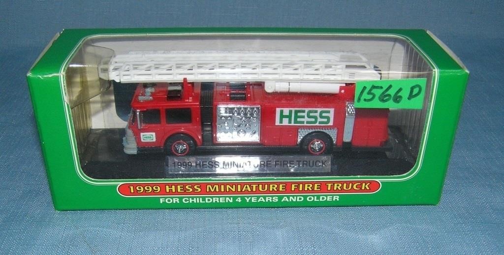 Vintage Hess miniature Fire Truck