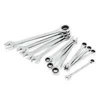 $60  Ratcheting Metric Wrench Set (11-Piece)