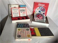 Bridge for 2, Bingo, Hi-Q Boardgames