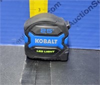 KOBALT 25' Tape Measure with LED Light