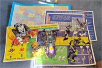 Chemistry Posters, Map, Transformers, KNEX