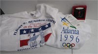Misc Lot-911 Memorial Shirt, Atlanta Olympic Sweat