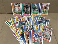 50-Mixed Vintage Pacific Football Cards