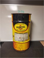Pennzoil Metal Container