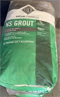 4 bags EUCD NS Grout 50lb