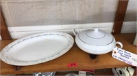 PLATTER AND COVERED DISH