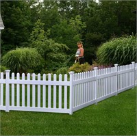 No Dig Fence Newport  36H x 72W  White