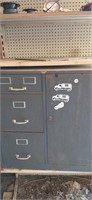 File cabinet with safe built in no combination