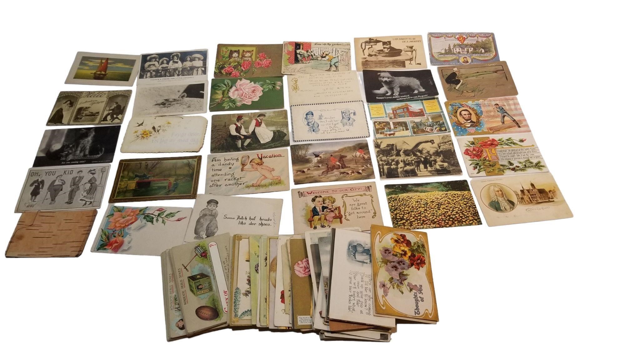 100+ 1900-1919 Antique Postcards