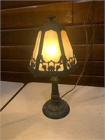 ANTIQUE SMALL ART DECO LAMP