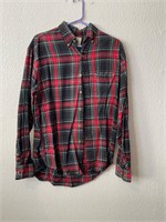 Vintage Great Land Plaid Flannel Shirt