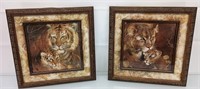 14" tiger and lion pictures