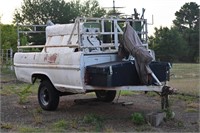 Welding Trailer- Lincoln Welder, Truck Bed