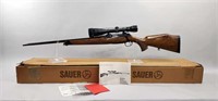 Sauer Model 202 Deluxe 6.5x55 Rifle with Scope