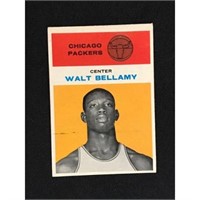 1961 Topps Walt Bellamy Rc Hof