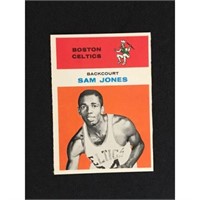 1961 Fleer Sam Jones Rookie Hof