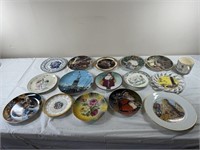 Decorative plates and mug