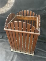 Modern Mission Style Waste Basket
