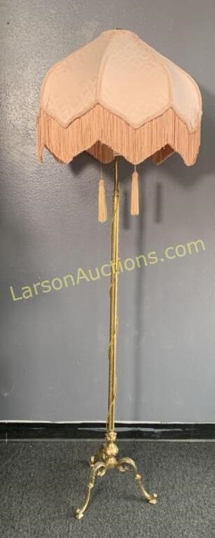 Brass style floor Lamp